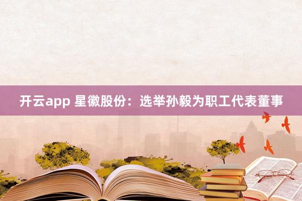 开云app 星徽股份：选举孙毅为职工代表董事